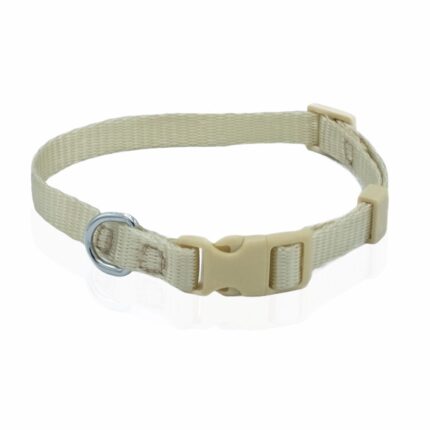 Doggie Klasik Dokuma Boyun Tasması Haki 1X20-30Cm
