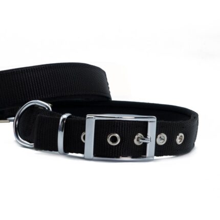 Doggie Elit Dokuma Boyun Tasması Siyah 2,5X37-45Cm