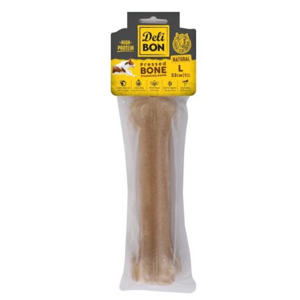 Delibon Deri Pres Kemik 22Cm M Boy 1Li Paket Naturel Naturel 22Cmx1Ad.
