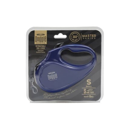 Doggie Otomatik Uzatma Tasması Master Seri Royalmavi 15Kg/5Mt